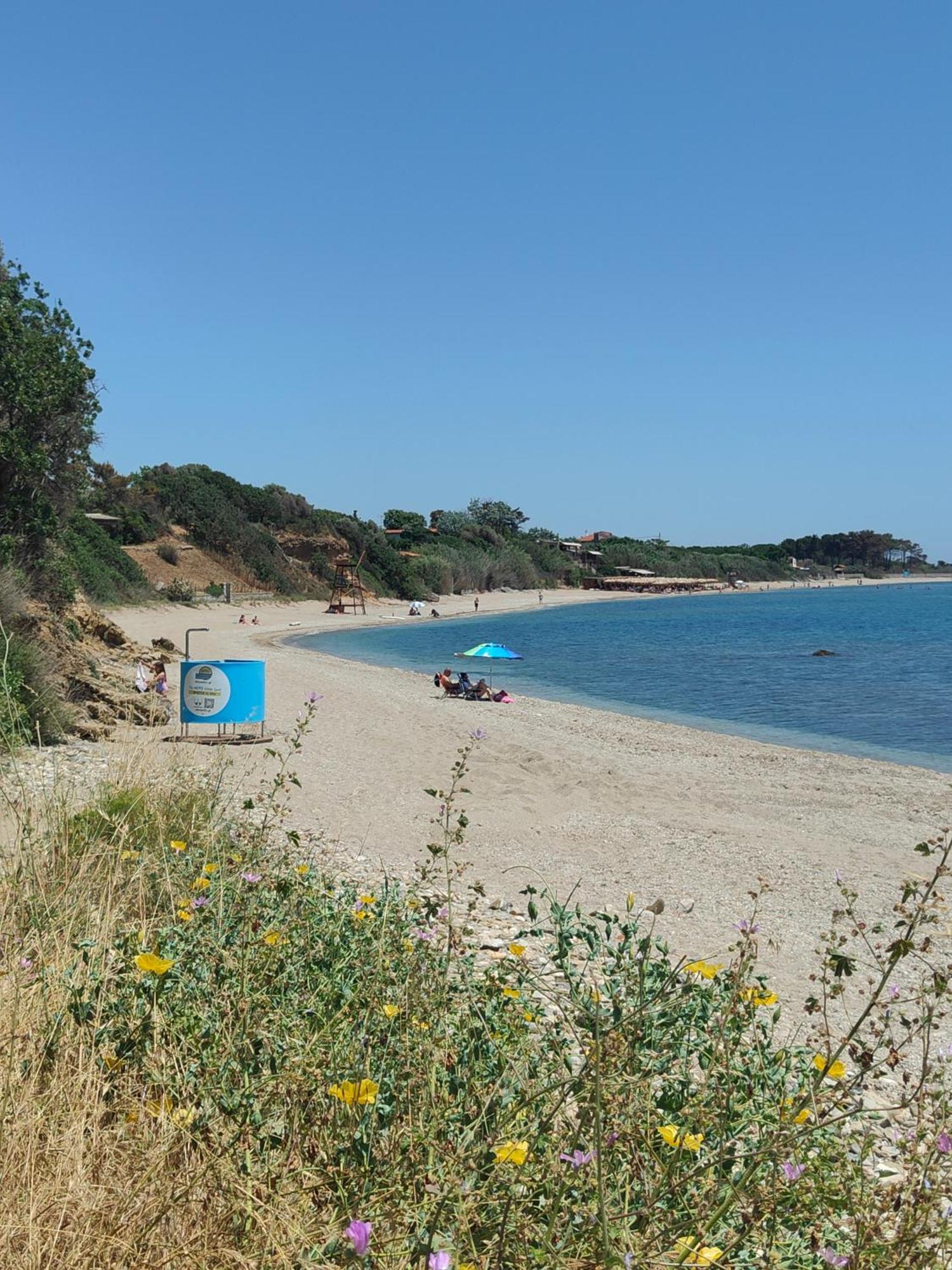 Makri Beach Villa Экстерьер фото